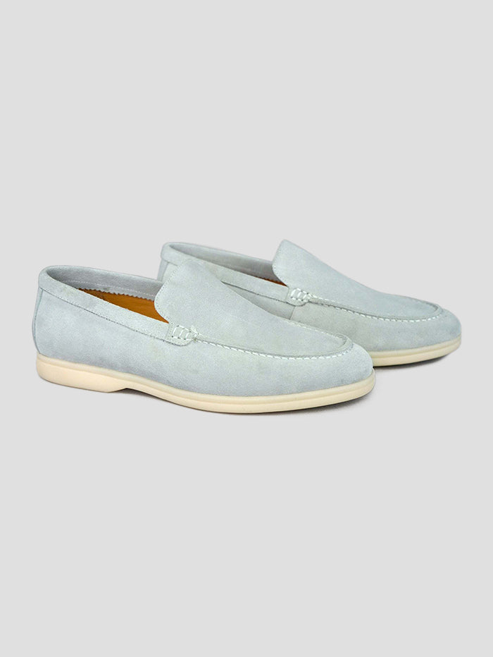 Ascot Loafers - Light Blue
