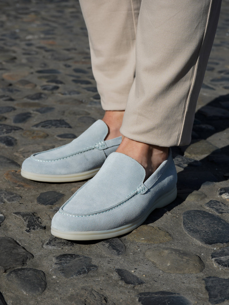 Ascot Loafers - Light Blue
