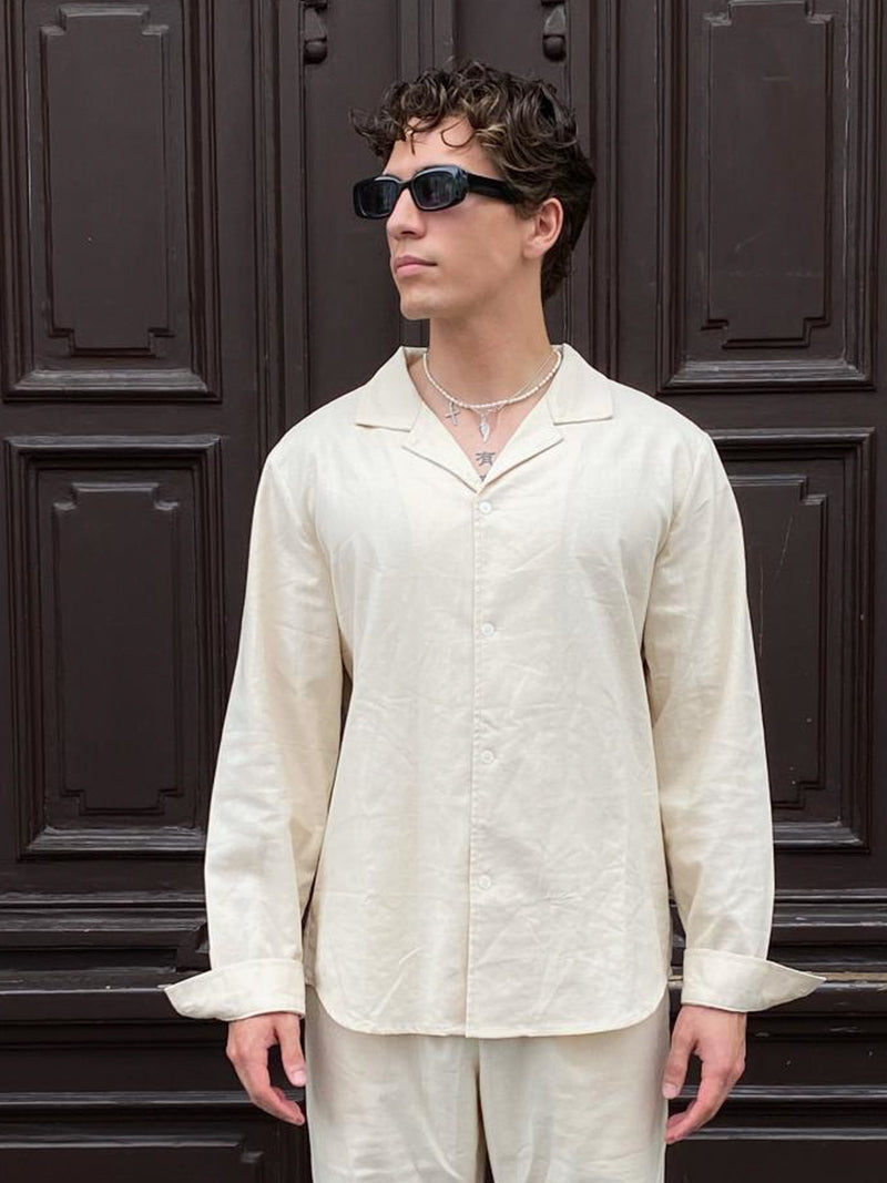 Linen Shirt - Cream