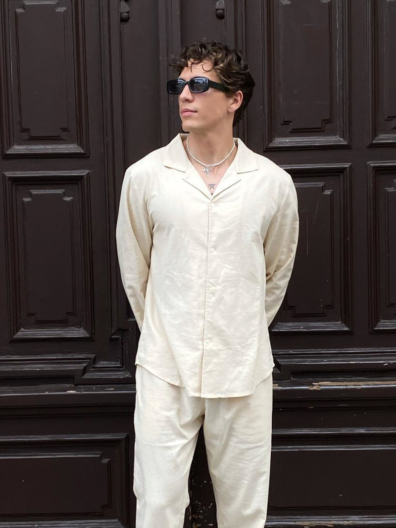 Linen Shirt - Cream